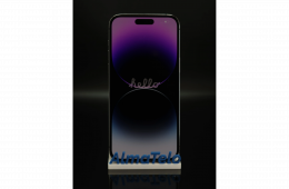 Apple iPhone 14 Pro Max 256 GB Deep Purple 100% akku - 12 HÓ GARANCIA
