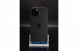 Apple iPhone 15 128 GB Black 100% akku - 12 HÓ GARANCIA