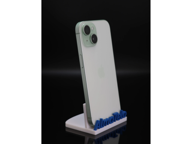 Apple iPhone 15 128 GB Green 100% akku - 12 HÓ GARANCIA