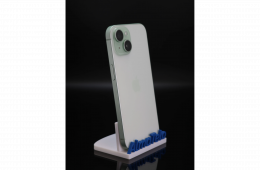 Apple iPhone 15 128 GB Green 100% akku - 12 HÓ GARANCIA