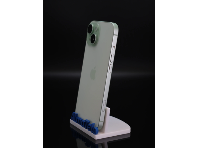 Apple iPhone 15 128 GB Green 100% akku - 12 HÓ GARANCIA