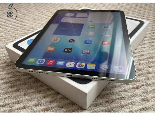 Ipad 10 - Új állapotú - Silver - 64 GB - karcmentes - AKKU 100% 