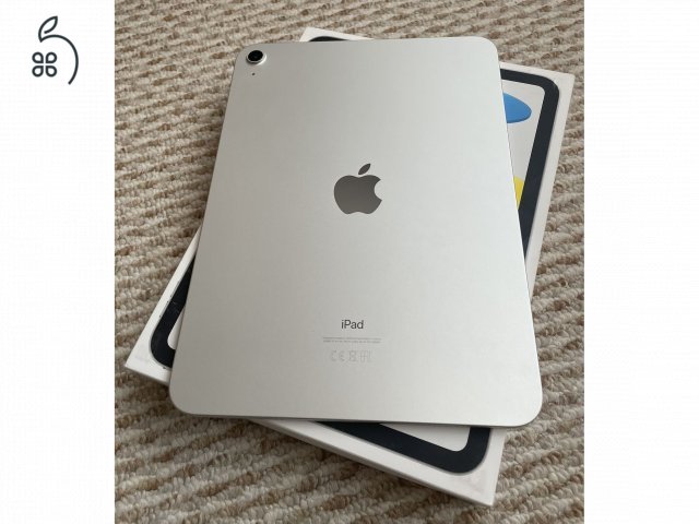 Ipad 10 - Új állapotú - Silver - 64 GB - karcmentes - AKKU 100% 