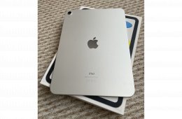 Ipad 10 - Új állapotú - Silver - 64 GB - karcmentes - AKKU 100% 