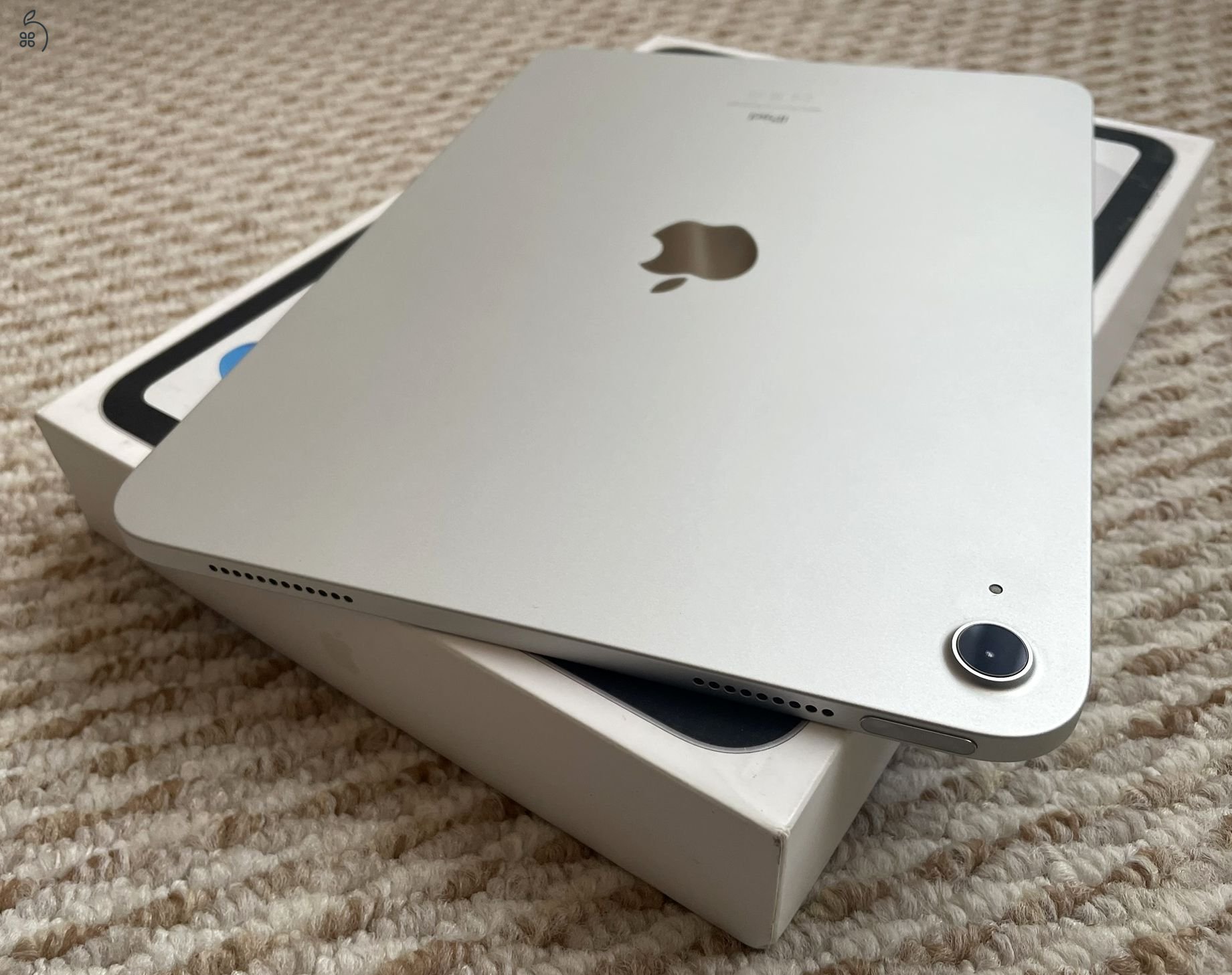 Ipad 10 - Új állapotú - Silver - 64 GB - karcmentes - AKKU 100% 