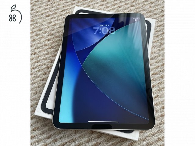 Ipad 10 - Új állapotú - Silver - 64 GB - karcmentes - AKKU 100% 