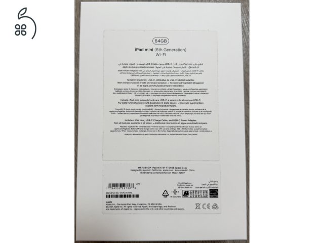 Apple iPad mini 6 (2021) 64GB Wi-Fi Space Gray