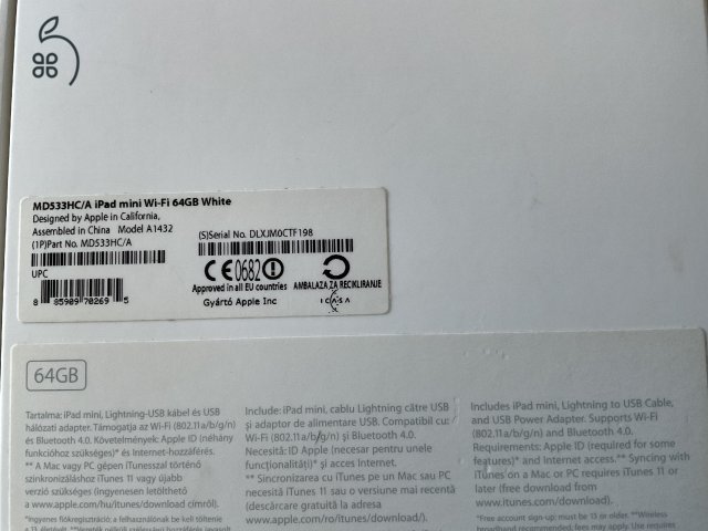 iPad mini  Wi-Fi-s 