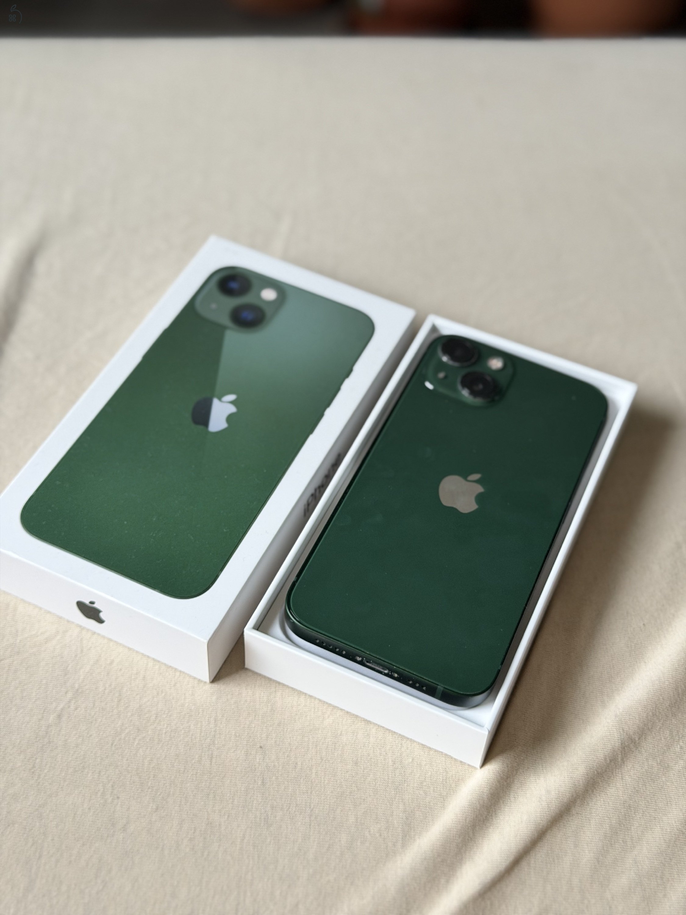 Iphone 13 - 128GB - 86% - gyári tartozékok - ajándék tok