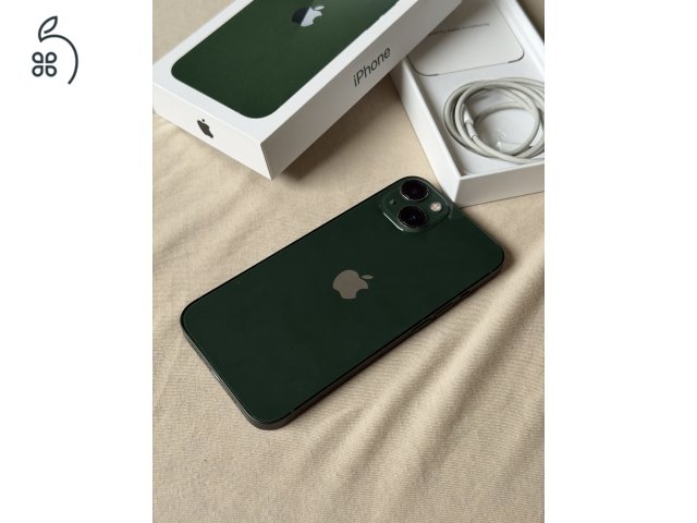 Iphone 13 - 128GB - 86% - gyári tartozékok - ajándék tok