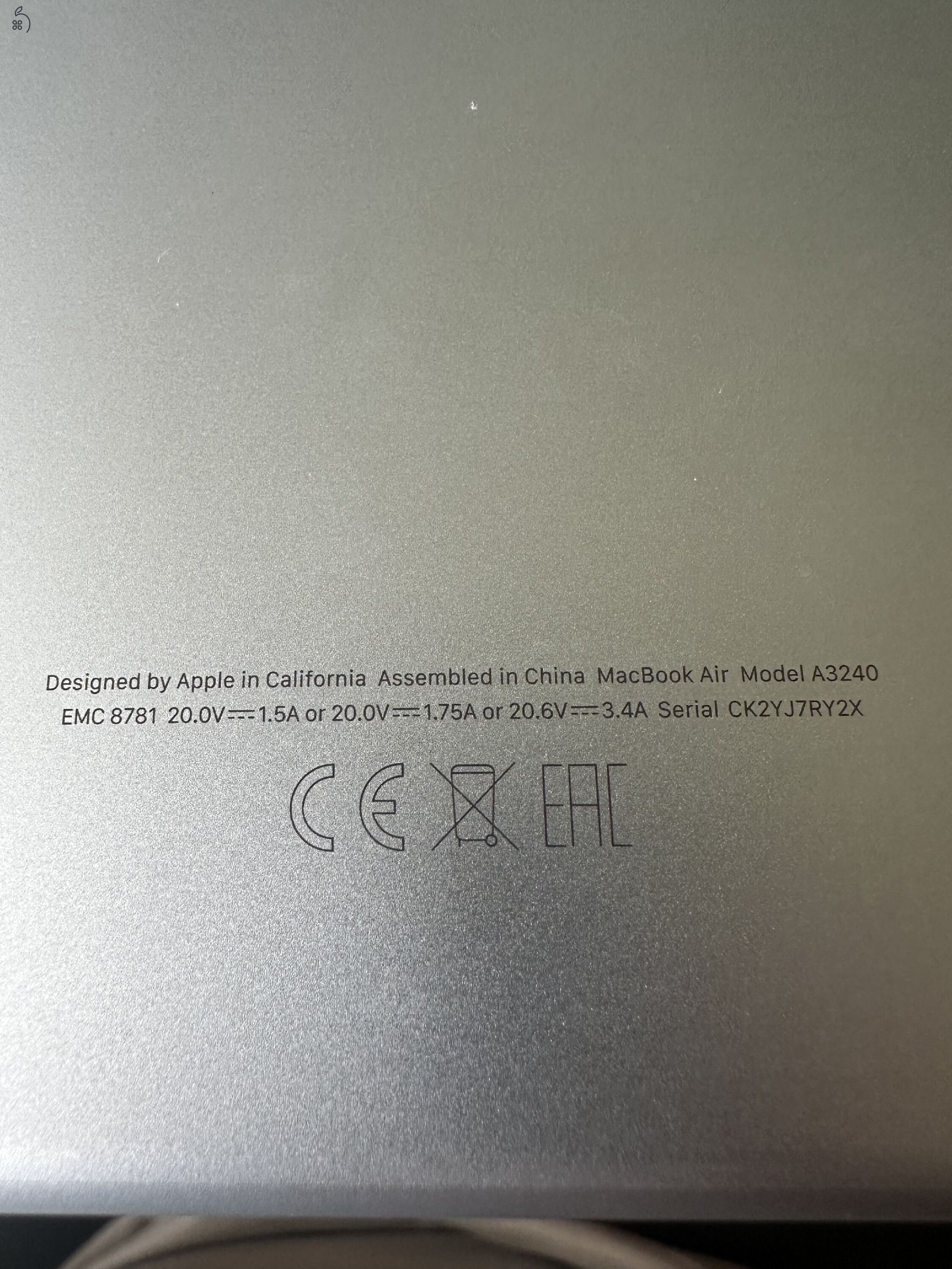 MacBook Air (13 hüvelykes, M4, 2025)
