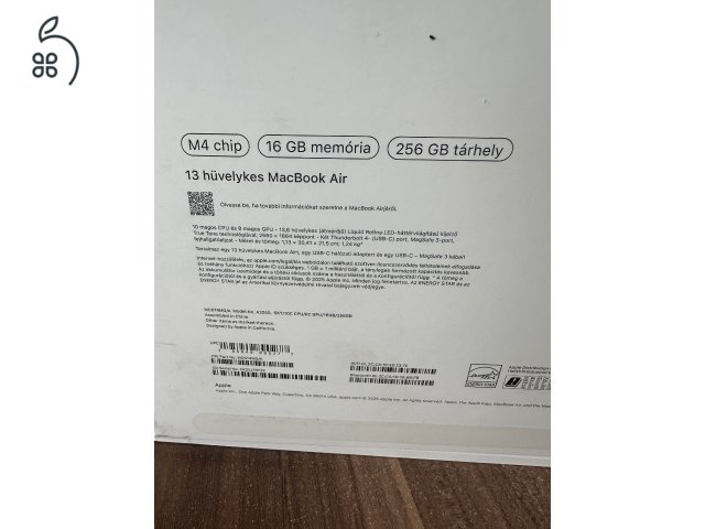 MacBook Air (13 hüvelykes, M4, 2025)