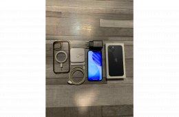 Iphone13,128Gb,független,karcmentes,éjfekete,100%akksi,dobozával,töltővel