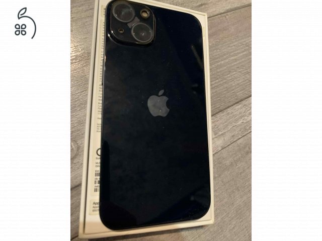Iphone13,128Gb,független,karcmentes,éjfekete,100%akksi,dobozával,töltővel