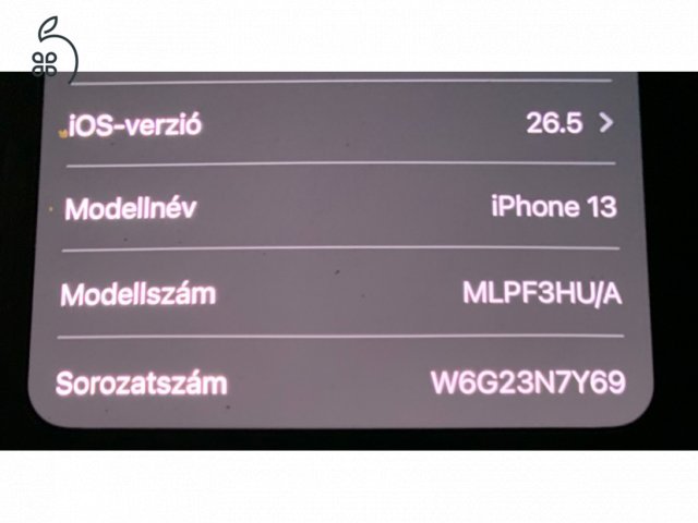 Iphone13,128Gb,független,karcmentes,éjfekete,100%akksi,dobozával,töltővel