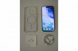 Iphone 16 Pro 256GB, Natúr Titán, Magsafe tokkal, független újszerű állapotban jotállással.