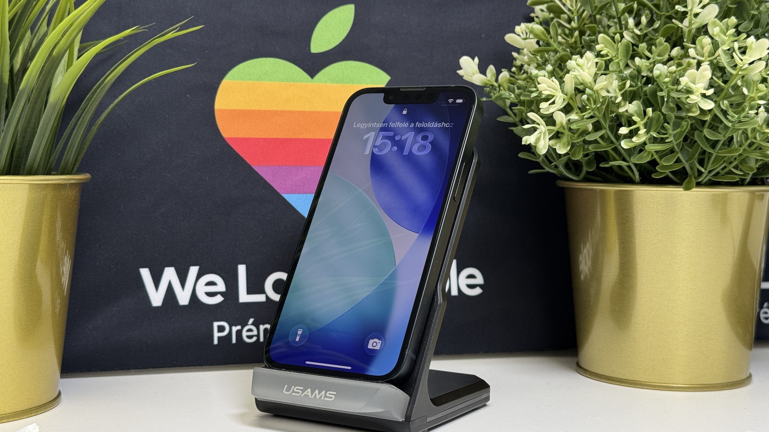 iPhone 13 mini 128GB, Éjfekete, Független, Számla, 2 Év Garancia, 100%