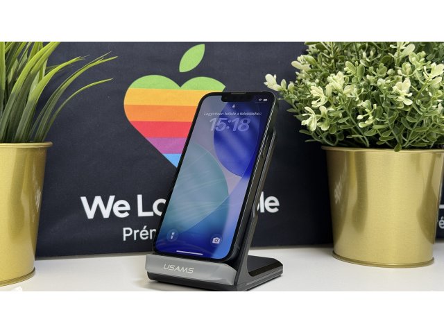 iPhone 13 mini 128GB, Éjfekete, Független, Számla, 2 Év Garancia, 100%