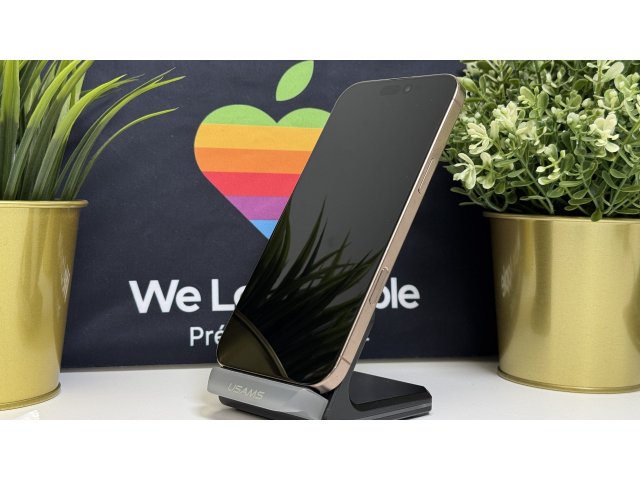 iPhone 16 Pro Max 256GB, Sivatagszínű Titán, Független, Számla, 2 Év Garancia, 92%