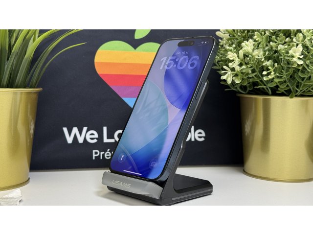 iPhone 15 Pro 512GB, Kék Titán, Független, Számla, 2 Év Garancia, 100%