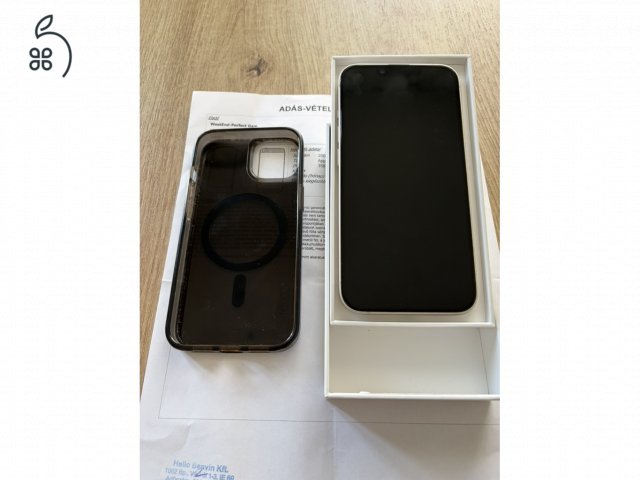 Iphone 14 kártyafüggetlen 128 gb fehér hibátlan