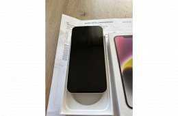 Iphone 14 kártyafüggetlen 128 gb fehér hibátlan