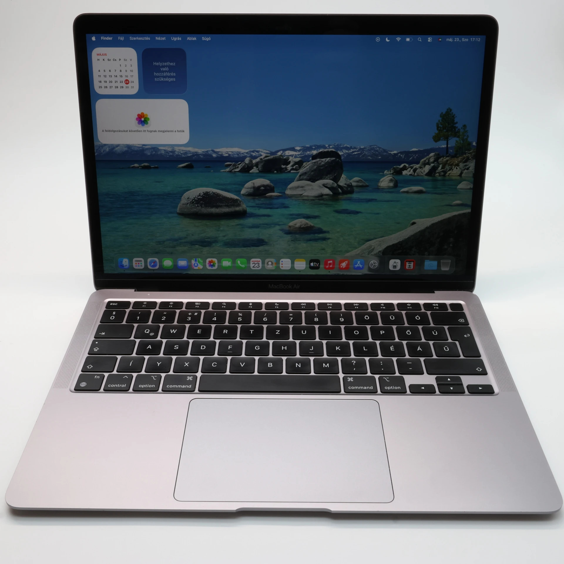 Apple MacBook Air 13″ 2020 M1 256 GB SSD 8 GB RAM Space Gray 85% HUN Bill