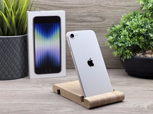 Hibátlan iPhone SE 2022 White 64GB 2 ÉV Garanciával 100%
