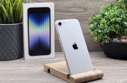 Hibátlan iPhone SE 2022 White 64GB 2 ÉV Garanciával 100%
