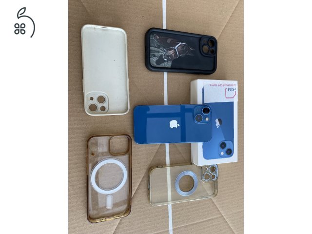 iPhone 13 mini  128 gb kék .