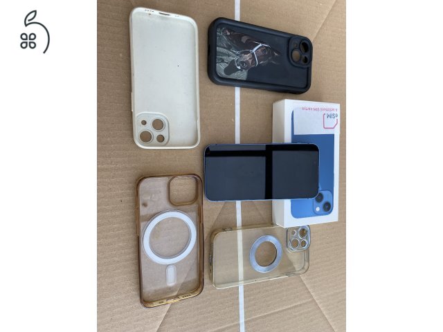 iPhone 13 mini  128 gb kék .