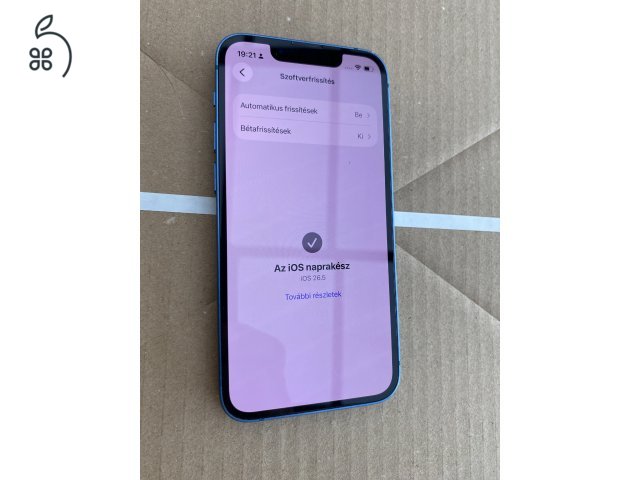 iPhone 13 mini  128 gb kék .