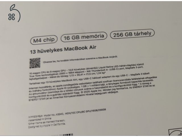 3 év GARANCIA - HIBÁTLAN Apple MacBook Air 13