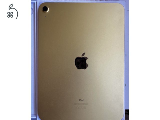 Eladó sárga iPad 10 64GB szép állapotban