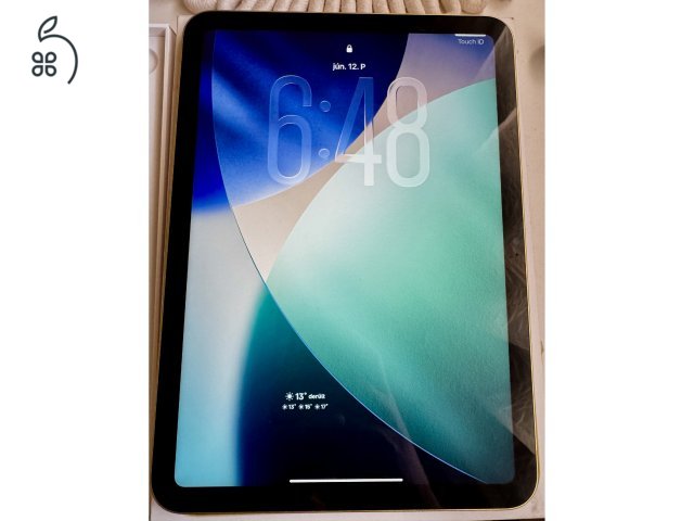 Eladó sárga iPad 10 64GB szép állapotban