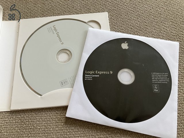 Apple Logic Express 9 zeneszerkesztő program 2 DVD