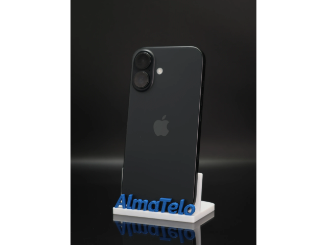 Apple iPhone 16 128 GB Black 91% akku - 12 HÓ GARANCIA
