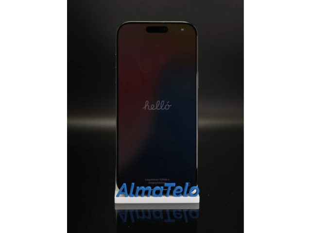 Apple iPhone 16 Pro Max 1TB Black Titanium 100% akku - 12 HÓ GARANCIA