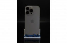 Apple iPhone 16 Pro 128 GB Natural Titanium 95% akku - 12 HÓ GARANCIA