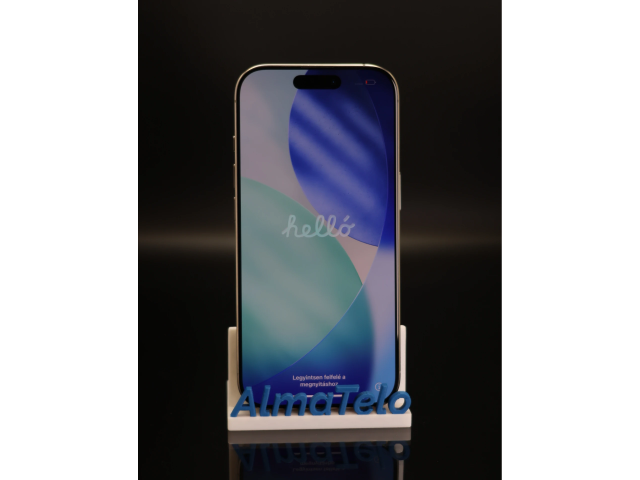 Apple iPhone 16 Pro 128 GB Natural Titanium 95% akku - 12 HÓ GARANCIA
