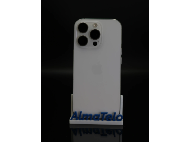 Apple iPhone 16 Pro 128 GB White Titanium 90% akku - 12 HÓ GARANCIA