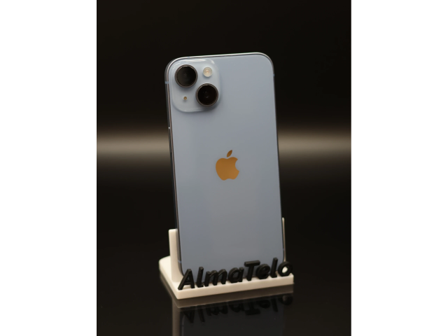 Apple iPhone 14 eSIM 256 GB Blue 100% akku - 12 HÓ GARANCIA