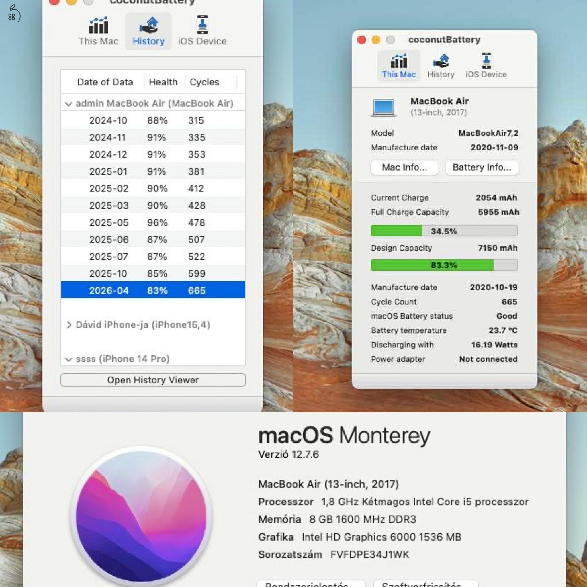 Macbook Air ( 2017 )