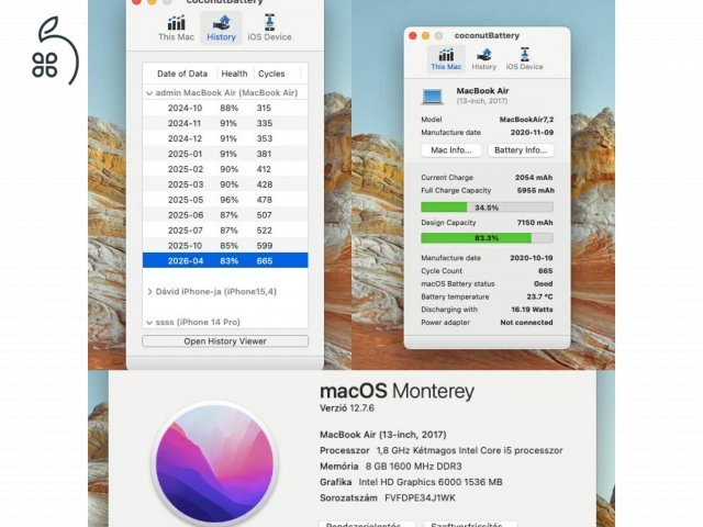 Macbook Air ( 2017 )