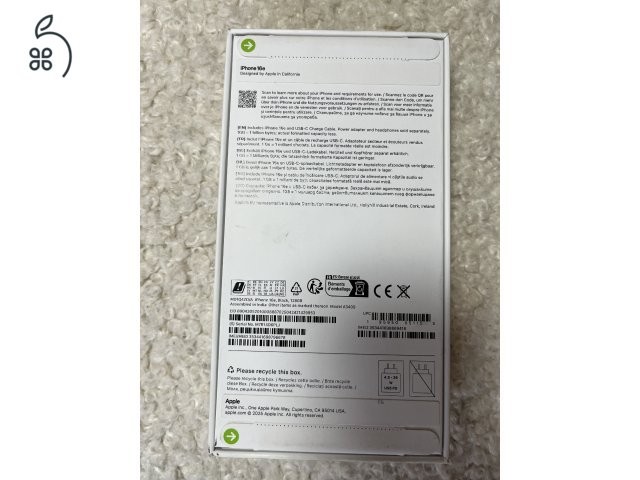 iPhone 16e 128GB Új!