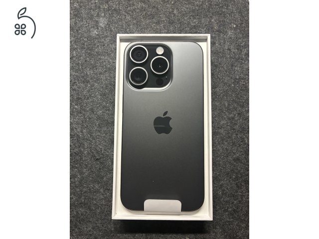 Eladó független iPhone 15Pro 128 GB Fekete - ÚJ!!!!!!
