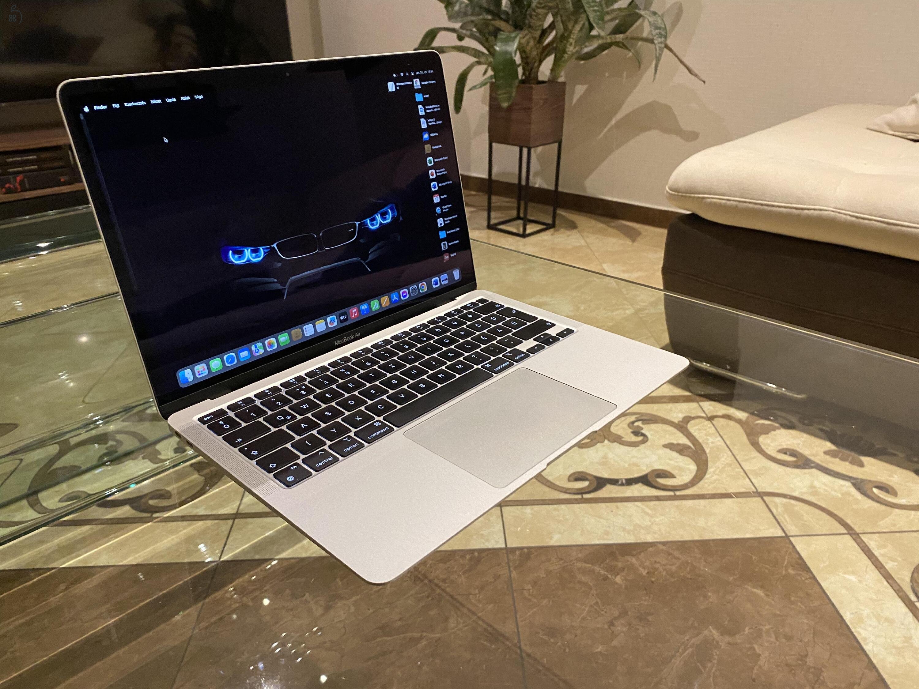 MacBook Air M1 makulátlan állapotban eladó, 16gb/256gb 