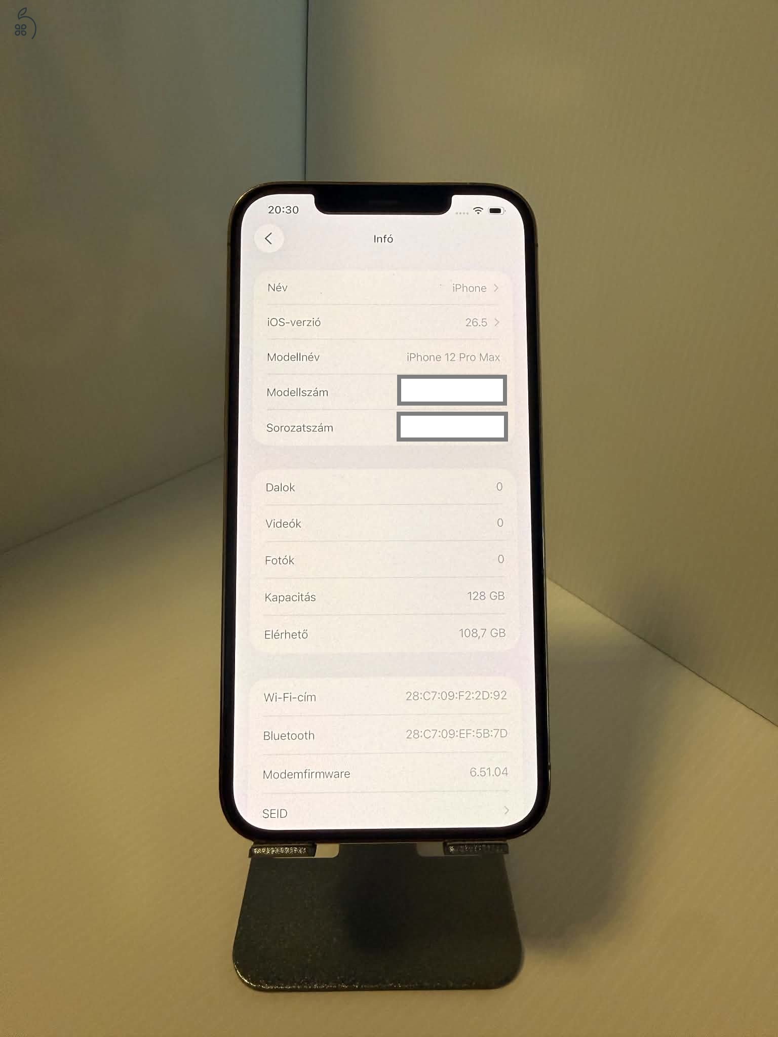 iPhone 12 Pro Max - 128GB - Gold - Független - Szép állapot 