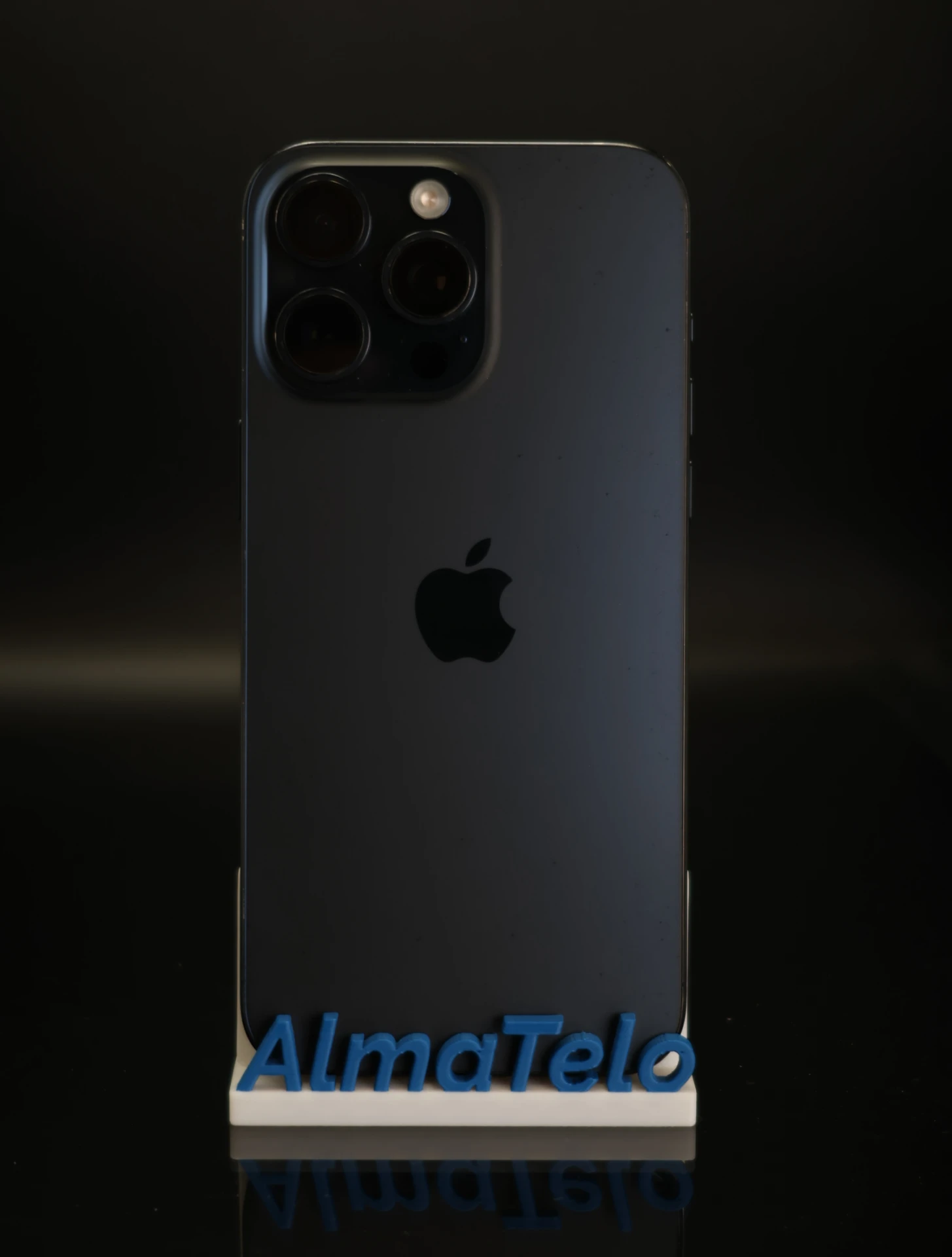 Apple iPhone 15 Pro Max 256 GB Blue Titanium 100% akku - 12 HÓ GARANCIA