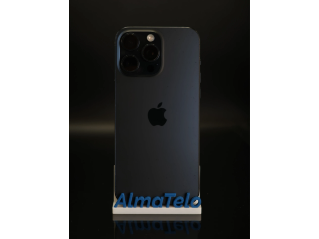 Apple iPhone 15 Pro Max 256 GB Blue Titanium 100% akku - 12 HÓ GARANCIA